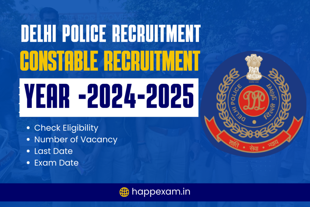 Delhi Police Constable Recruitment 2025